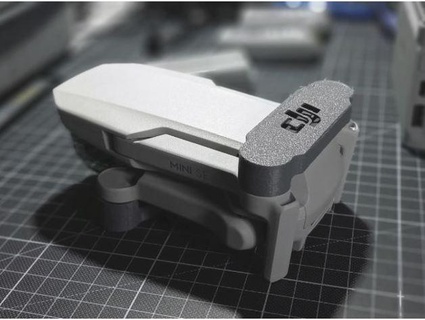 dji mini suporte guarda m2 3d print model - Mito3D