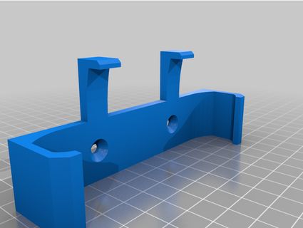 unifi usw flex mini wall mount - simplified toscdesign 3d print model - Mito3D