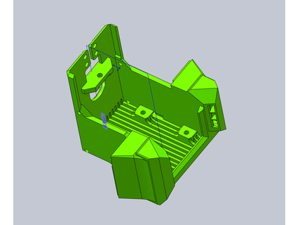 blv carrozza impostare metallo kit 4020 fan hudi12138 3d print model - Mito3D