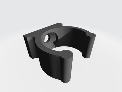 17mm customizer - holder clip grip hook hanger bracket sach94 3d print model - Mito3D