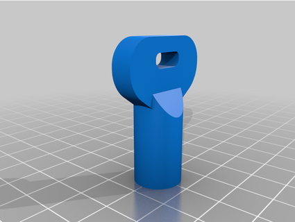 triangle key austinov 3d print model - Mito3D