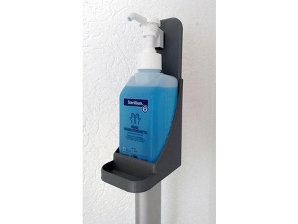 disinfection stand sterillium 500ml spray bottle testdurcker 3d print model - Mito3D