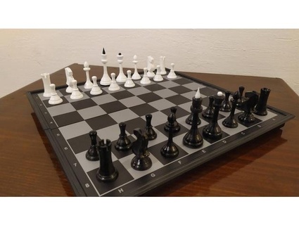 russian latvian inspirado piezas ajedrez gabso 3d print model - Mito3D