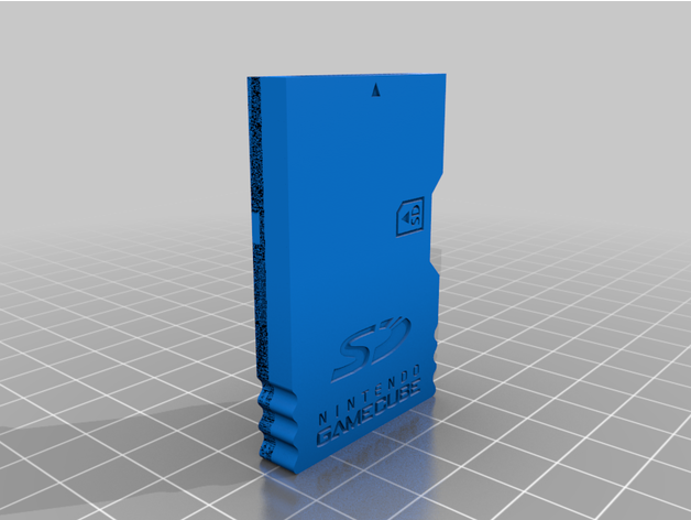 gamecube sd Mémoire carte dol 019 0cordo 3D print model - Mito3D
