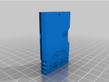 game Cube sd memoria carta dol 019 0cordo 3d print model - Mito3D