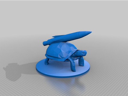 war tortoise leopardgeckio1 3d print model - Mito3D