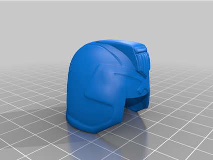 giudice dredd casco tnewey 3d print model - Mito3D