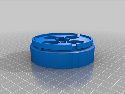 Küçük kule Kulp destek Lee 4 delik Dbeatty 3d print model - Mito3D