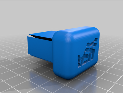 hockey stick knob xailar 3d print model - Mito3D