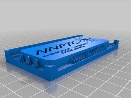nnptc plack gero1325 3d print model - Mito3D