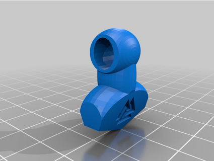 mjolnir Valknut pingente rkelley013 3d print model - Mito3D