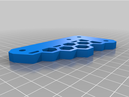 2020 honeycomb corner bracket ft5 oak1477 3d print model - Mito3D