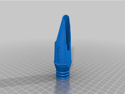 tenor saxophone mouthpiece barrysax 3d print model - Mito3D