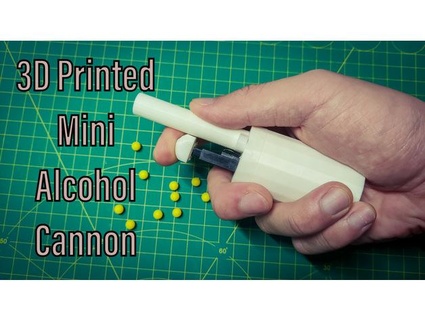 alcol pistola cannone mondo 3d print model - Mito3D