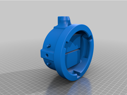 bowens adapter ristlin 3d print model - Mito3D