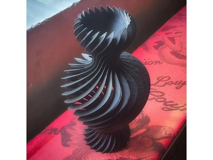 spiral vase mahir1 3d print model - Mito3D