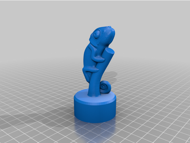 light chameleon jasonshallcross 3D print model - Mito3D