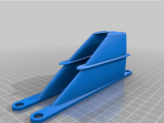 Flossen aerodynamisch zx6r 2005 vincenzoq33 3D print model - Mito3D