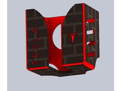 Soporte kargo şirketi Tesla model 3 tırıs 3d print model - Mito3D