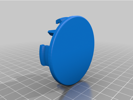 tapa buje rueda tesla embellecedor trote 3d print model - Mito3D