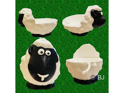 yarn bowl sheep piperbibi 3d print model - Mito3D