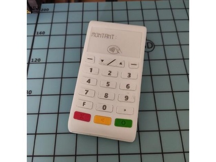 terminale pagamento pagamento terminale sfrancois37 3d print model - Mito3D