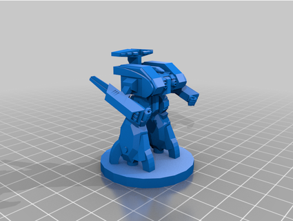 robotech beta lutador battlóide stevem37 3d print model - Mito3D