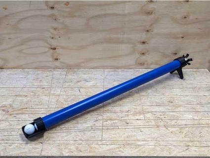 Golf Ball Kollektor Spender 50mm pvc Tube stumpf Fingerspitze lukas Beton 3d print model - Mito3D