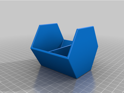 Verriegelung modular verhexen Schubladen Fächer kubisch 92 3d print model - Mito3D