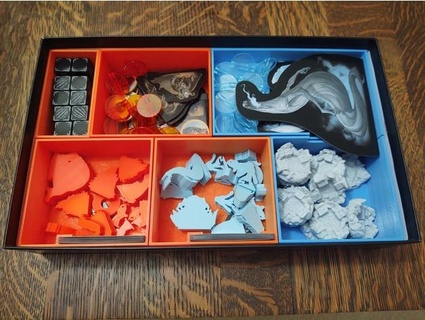 cthulhu wars duel extinction organizer insert clixaccessories 3d print model - Mito3D