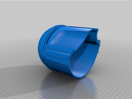 mandalorian casco gibblesmash 3d print model - Mito3D