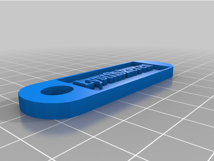 lysfiskeren keychain maw2401 3d print model - Mito3D