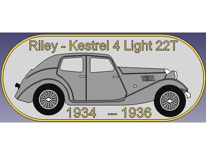 riley car - kestrel 4 light 22t gsmith09 3d print model - Mito3D