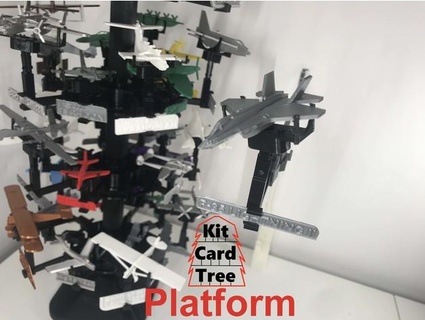 kit card tree platform f35 lightning ii nakozen alwaystinkering 3d print model - Mito3D