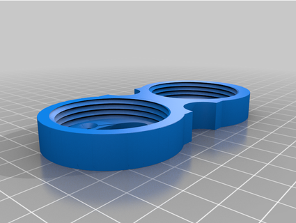 suporte Duplo derramar boites dessecante olivierbcr 3d print model - Mito3D