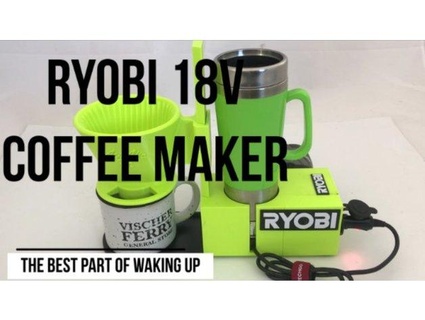 Ryobi 18v café fabricant souffle 3d print model - Mito3D