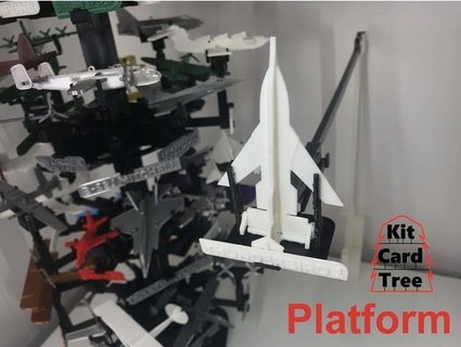 kit card tree platform thunderbird 1 nakozen alwaystinkering 3d print model - Mito3D