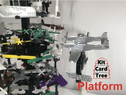 kit card tree platform f-82 twin mustang nakozen alwaystinkering 3d print model - Mito3D