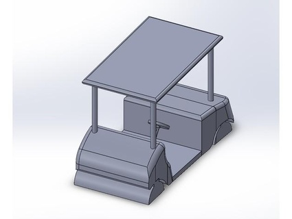 golf cart justinstepke 3d print model - Mito3D