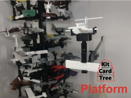 kit cartão árvore plataforma ekranoplan nakozen mexendo 3d print model - Mito3D