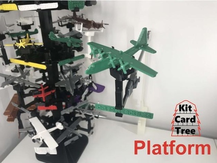 kit card tree platform c-130 hercules nakozen alwaystinkering 3d print model - Mito3D