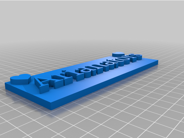 arianari ariana grande piatto simlak 3D print model - Mito3D