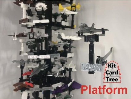 kit card tree platform dassault rafale nakozen alwaystinkering 3d print model - Mito3D