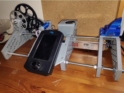 re-pet-ender bottle filament maker machine krealab 3d print model - Mito3D