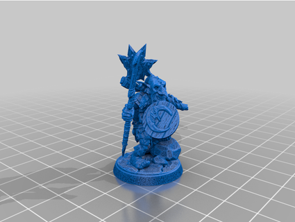 mutant goblin warrior quakezone 3d print model - Mito3D