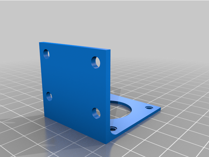 angle bracket stepper motor geoge23 3d print model - Mito3D