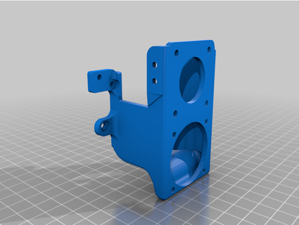 montar remezclar ventilador montar grntrenchman 3d print model - Mito3D