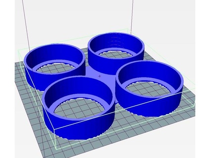 soporte vaso parà autocaravana canglez 3d print model - Mito3D