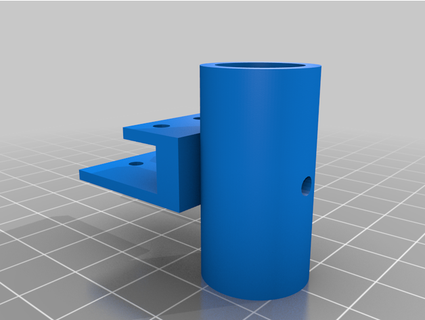 pen holder anycubic kossel plus delta 3d printer protozoo 3d print model - Mito3D