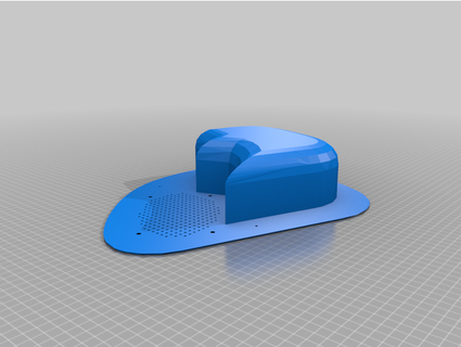 altavoz soporte fíat doblo tunnyconstruye 3d print model - Mito3D